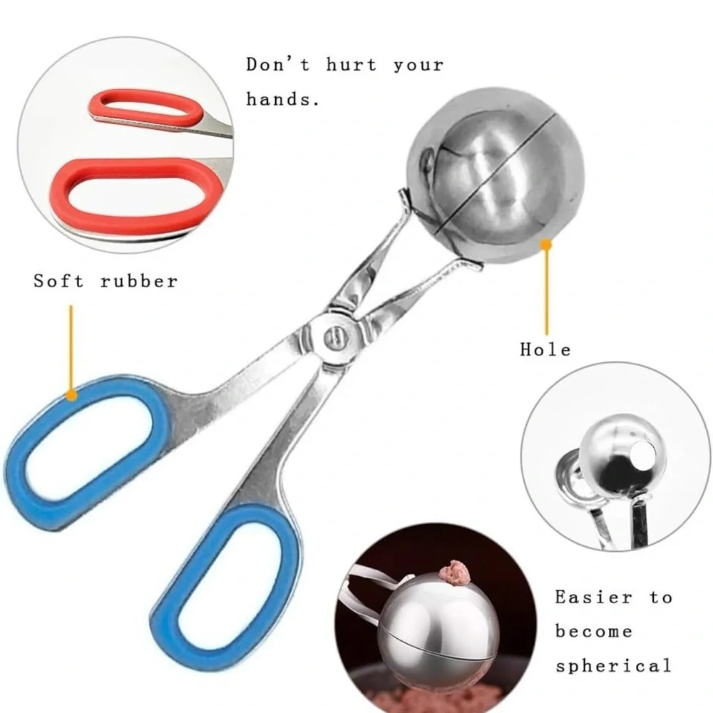 Set of 2 meatball makers